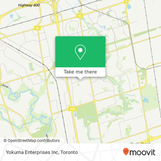 Yokuma Enterprises Inc map