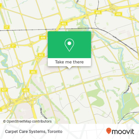 Carpet Care Systems map