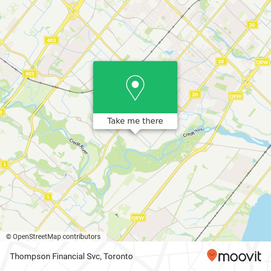 Thompson Financial Svc map