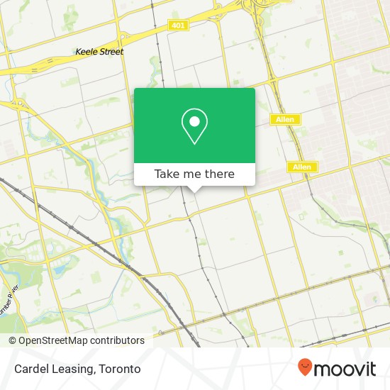 Cardel Leasing map