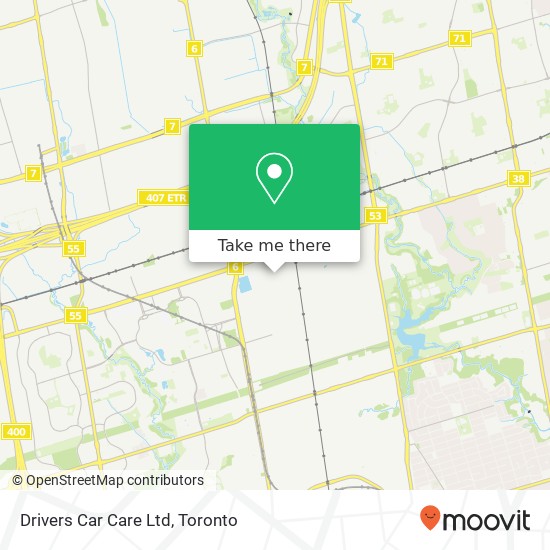 Drivers Car Care Ltd map