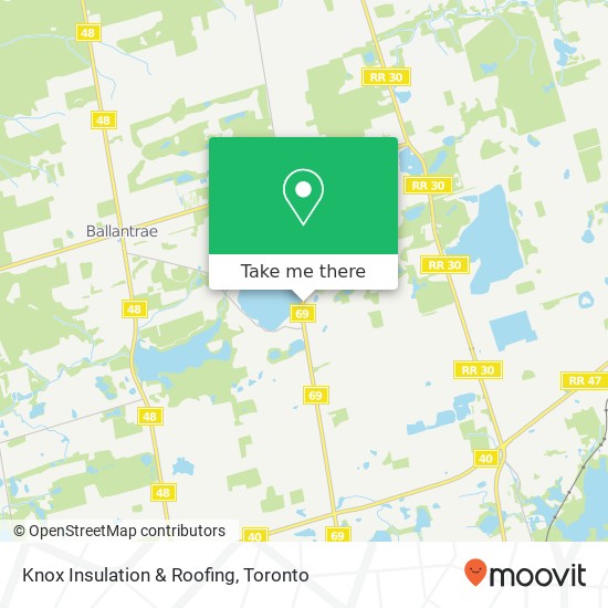 Knox Insulation & Roofing map