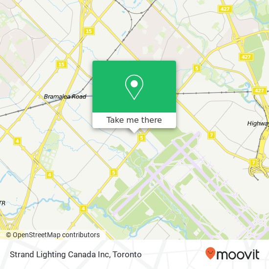 Strand Lighting Canada Inc map