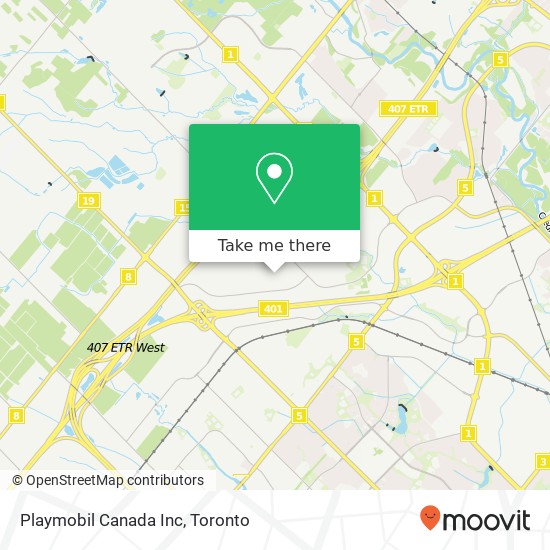 Playmobil Canada Inc map