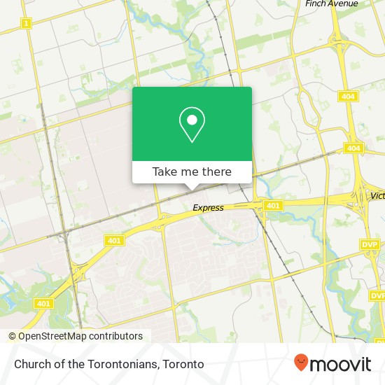 Church of the Torontonians plan