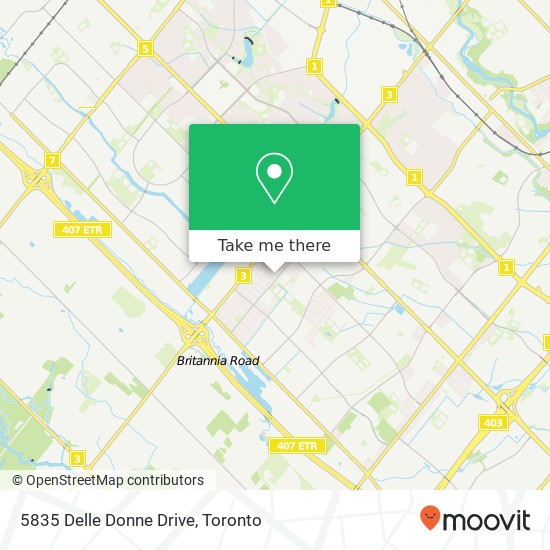 5835 Delle Donne Drive map