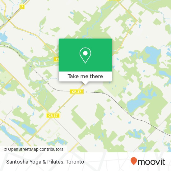 Santosha Yoga & Pilates map