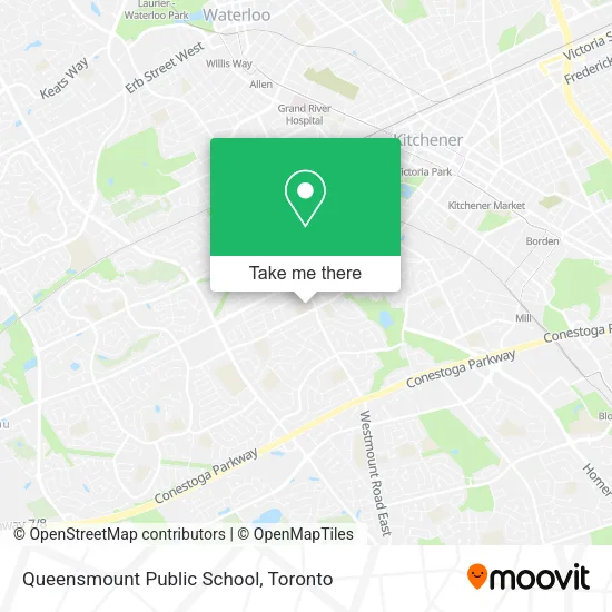 Queensmount Public School map