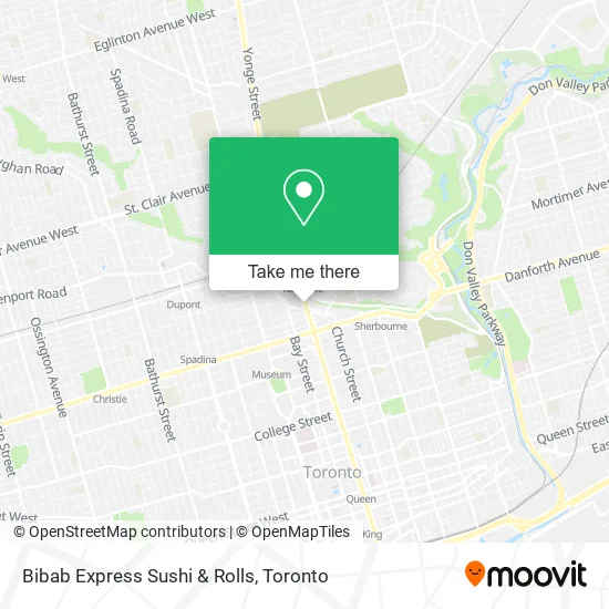 Bibab Express Sushi & Rolls map