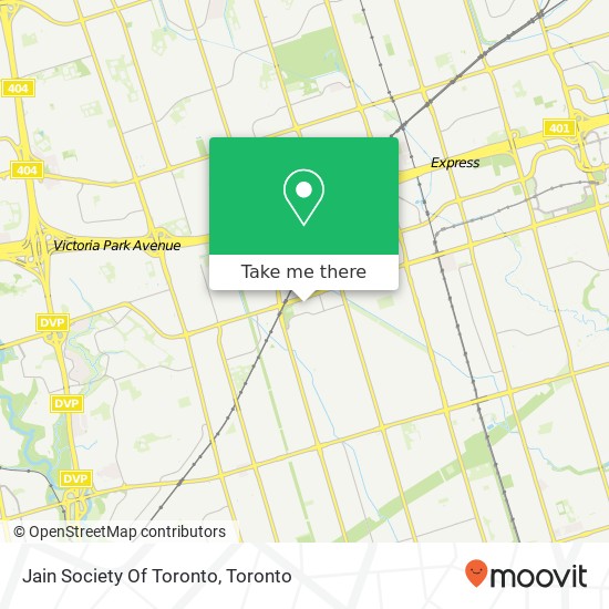 Jain Society Of Toronto map