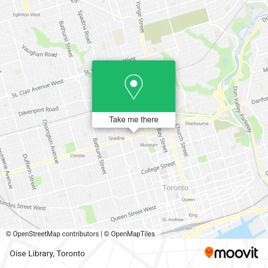Oise Library map