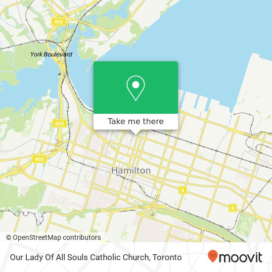 Our Lady Of All Souls Catholic Church map