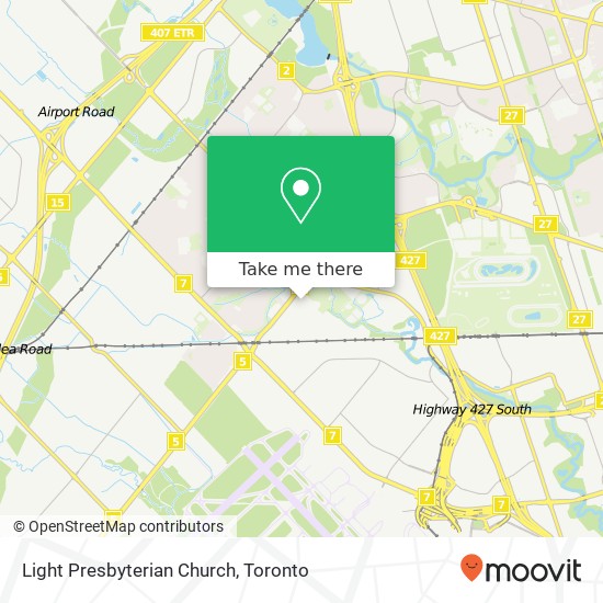 Light Presbyterian Church map