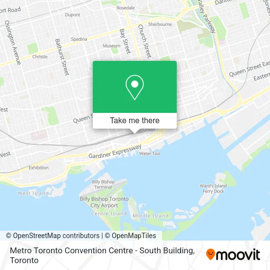 Metro Toronto Convention Centre - South Building plan