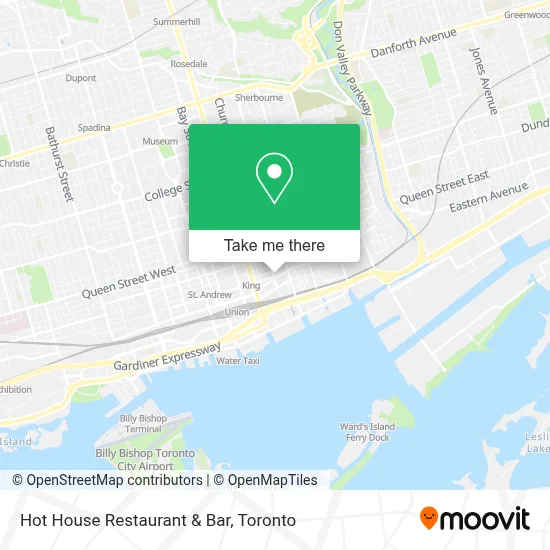 Hot House Restaurant & Bar map