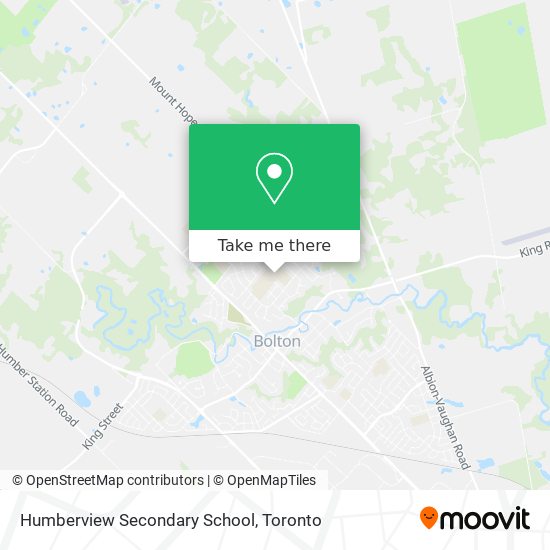 Humberview Secondary School map
