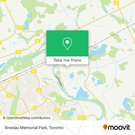 Breslau Memorial Park map
