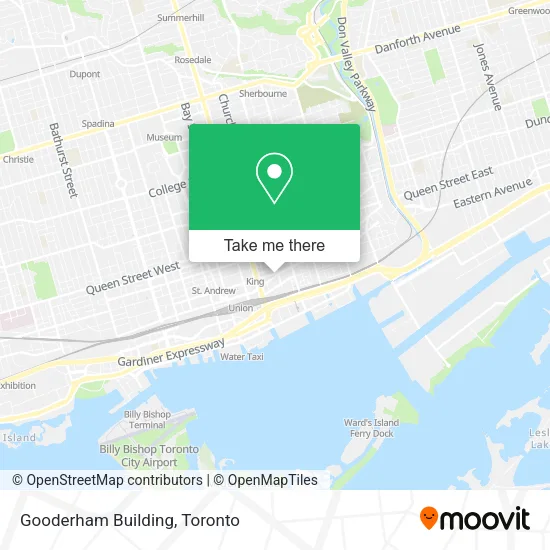Gooderham Building map