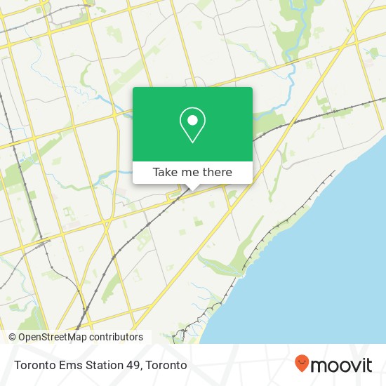 Toronto Ems Station 49 map