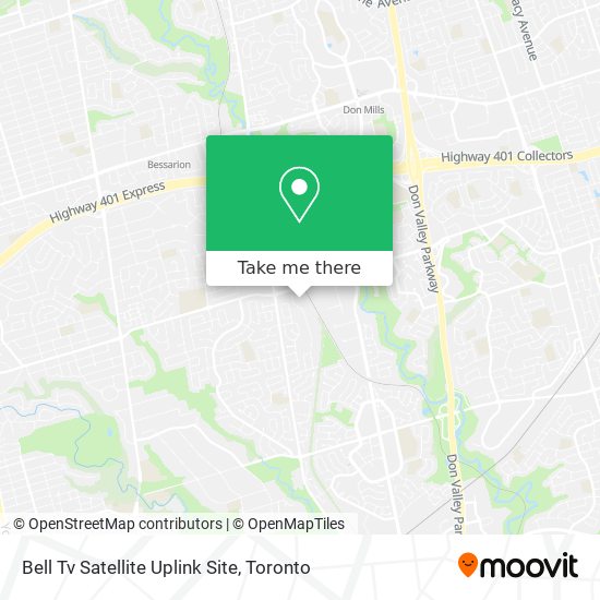 Bell Tv Satellite Uplink Site plan