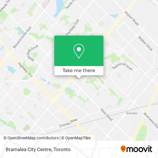 Bramalea City Centre map