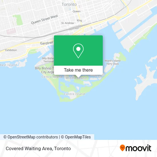 Covered Waiting Area map