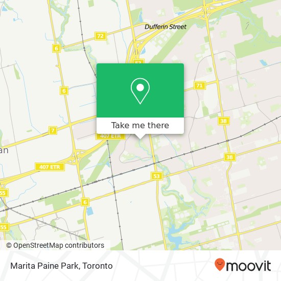 Marita Paine Park map