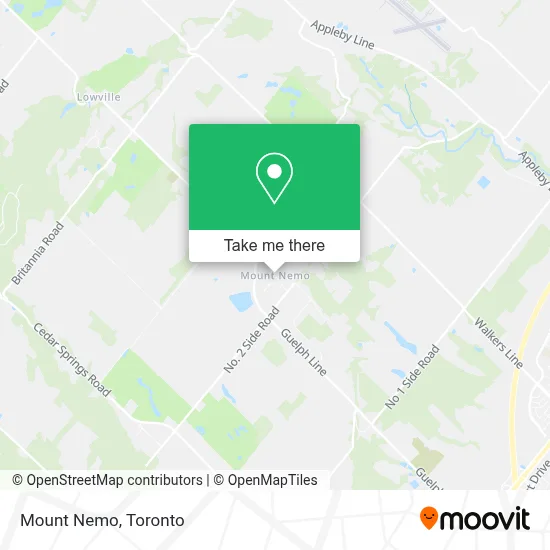 Mount Nemo map