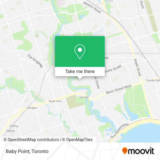 Baby Point map