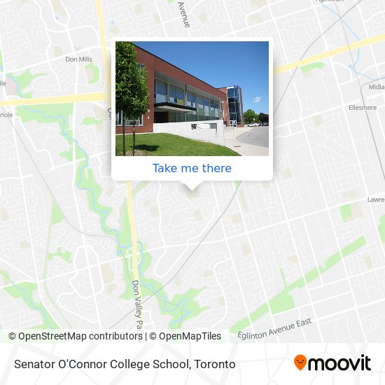 Senator O'Connor College School map