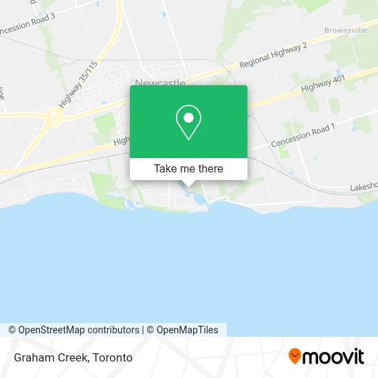 Graham Creek map
