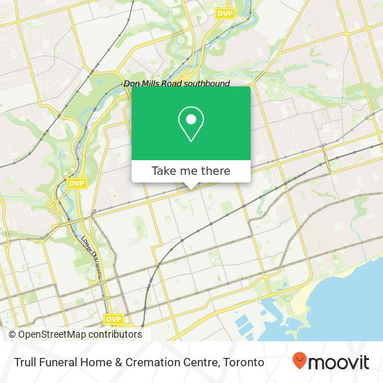 Trull Funeral Home & Cremation Centre map