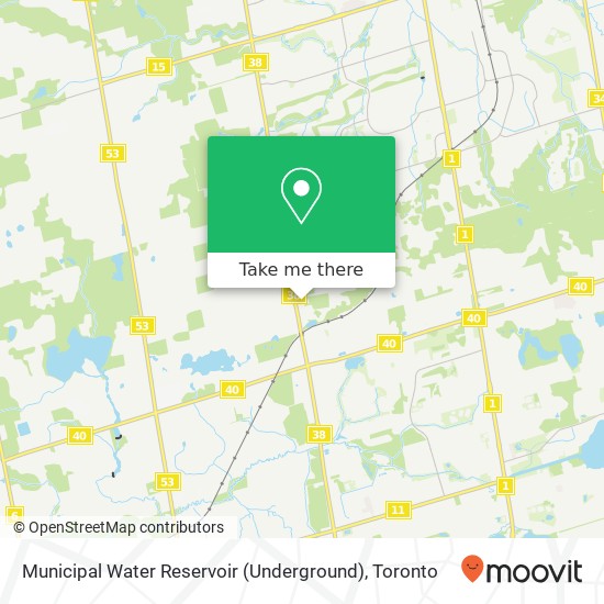 Municipal Water Reservoir (Underground) map