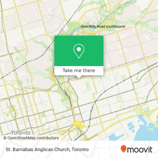 St. Barnabas Anglican Church map