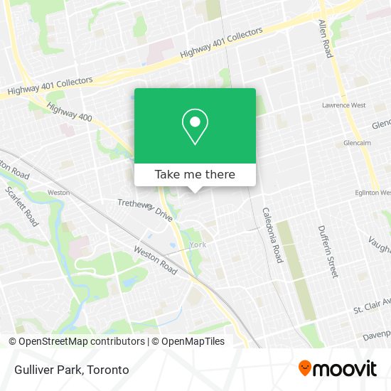 Gulliver Park map