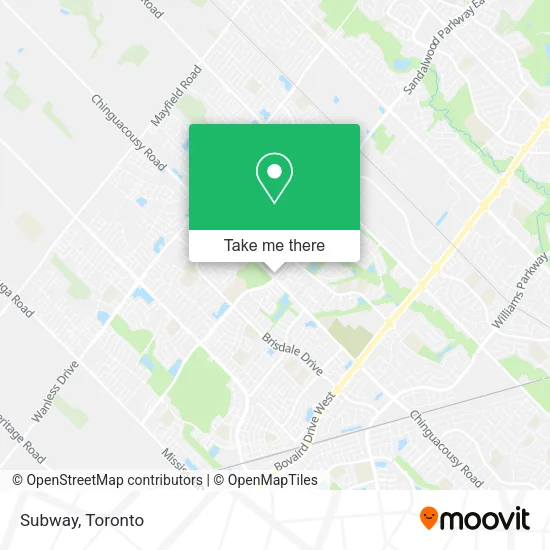 Subway map