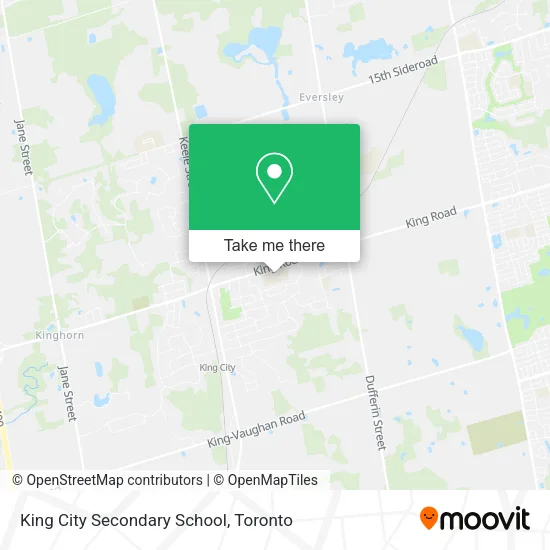 King City Secondary School map
