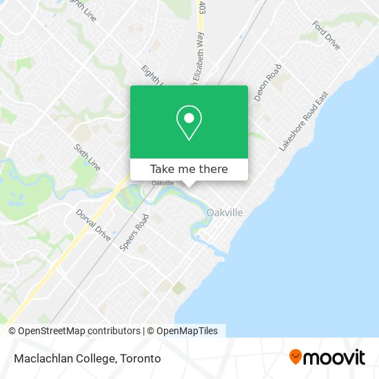 Maclachlan College map