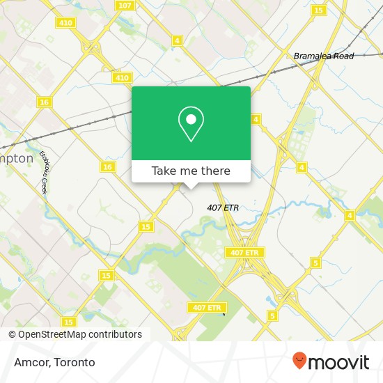 Amcor map