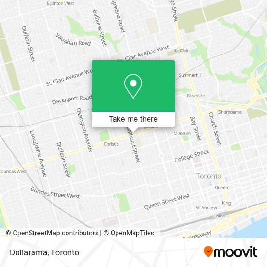Dollarama map
