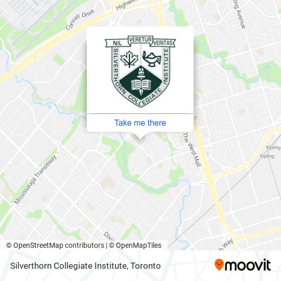 Silverthorn Collegiate Institute map