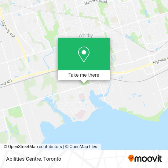 Abilities Centre plan
