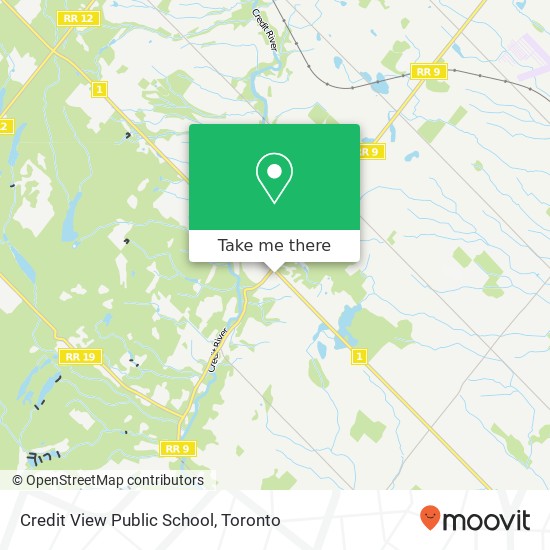 Credit View Public School map