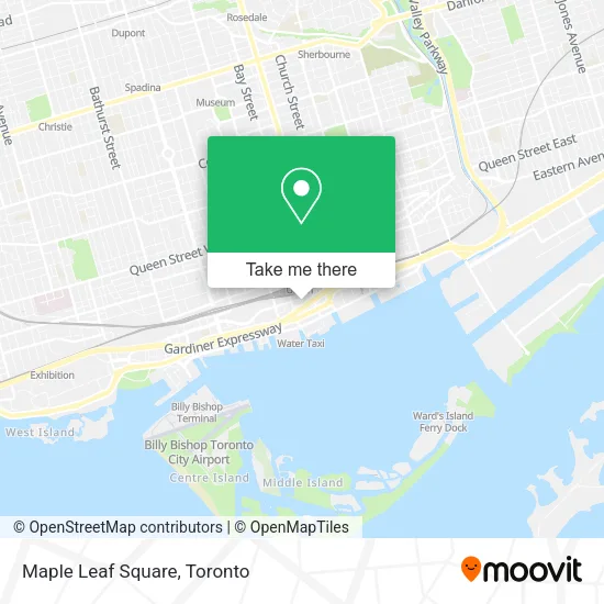 Maple Leaf Square map