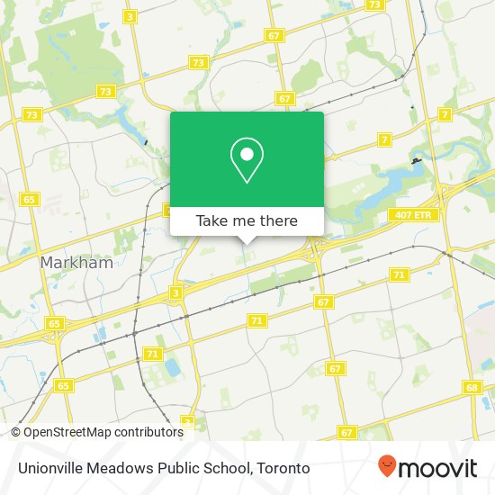 Unionville Meadows Public School map