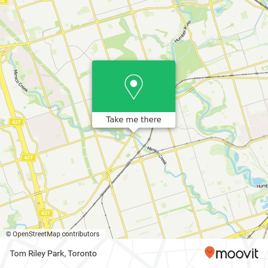 Tom Riley Park map