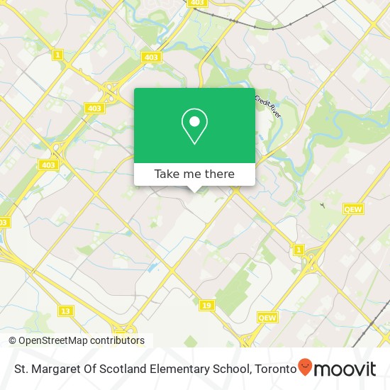 St. Margaret Of Scotland Elementary School map