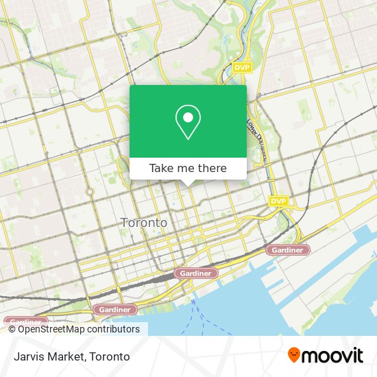 Jarvis Market map