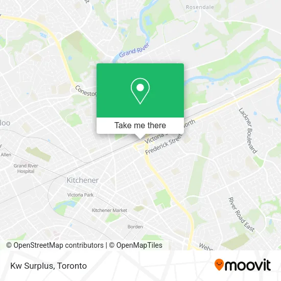 Kw Surplus map