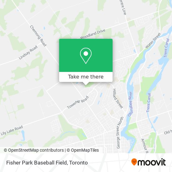 Fisher Park Baseball Field plan